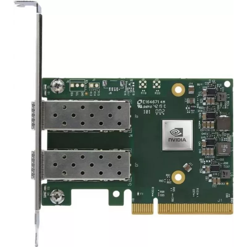 Mellanox NVIDIA ConnectX-6 Lx EN Network Adapter - Crypto Disabled with Secure Boot - PCIe 4.0 x8 - 2x SFP28 25GbE