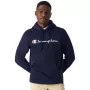 Men's Champion Legacy Hooded Sweatshirt Navy Blue Size S