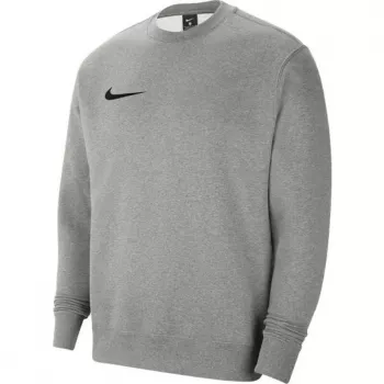 Men's Nike Park 20 Fleece Crew Neck Sweatshirt Dark Grey Heather