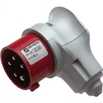 MENNEKES 16A 5-Pole 6h 400V Angled Plug VarioTOP IP44 3982