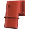 MENNEKES 32A 5-Pole 6h 400V Phase Inverter Surface-Mounted Plug 330 IP44 Without Hinged Lid