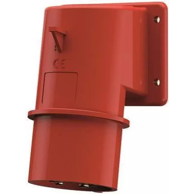 MENNEKES 32A 5-Pole 6h 400V Phase Inverter Surface-Mounted Plug 330 IP44 Without Hinged Lid
