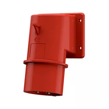 MENNEKES 32A 5-Pole 6h 400V Phase Inverter Surface-Mounted Plug 330 IP44 Without Hinged Lid