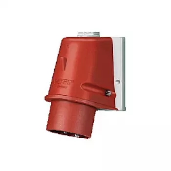 MENNEKES 801 CEE Wall-Mounted Plug 16A 5-Pole 6h 400V IP44