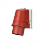 MENNEKES 801 CEE Wall-Mounted Plug 16A 5-Pole 6h 400V IP44