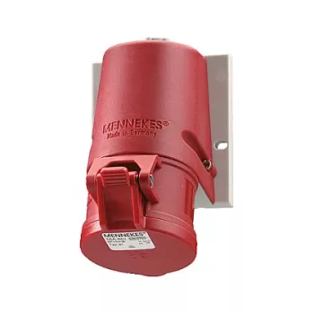 MENNEKES CEE Wall-Mounted Socket 16 A 5-Pole 6h 400 V IP44 TwinCONTACT