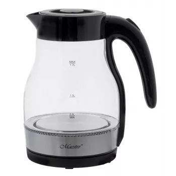 MEO Glass Electric Kettle 2200W 1.7L Black MR-061-BLACK MAESTRO