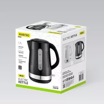 MEO MAESTRO Electric Kettle 1.7 L 2200 W Black MR-035-BLACK