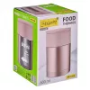 MEO MAESTRO MR-1636-60 600 ml Double-Wall Vacuum Insulated Stainless Steel Food Thermos with 2 Containers and Folding Spoon
