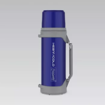 MEO Maestro Vacuum Insulated Thermos 1.5L Stainless Steel Blue MR-1631-150-BLUE