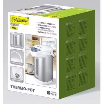 MEO MR-084 4.5L Electric Water Heater & Dispenser 750W Stainless Steel