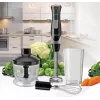 MEO MR-566 MAESTRO 500W Hand Blender Set with Chopper, Whisk & Measuring Cup