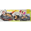 MEO Smile Crepe Pan 26 cm Non-Stick Aluminum Black MR-1222-B