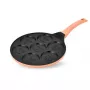 MEO Smile Crepe Pan 26 cm Non-Stick Aluminum Black MR-1222-B