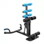 MERACH MR-2417B1 Multi-Function Squat Machine - Sissy Squat, Sit-up, Push-up, Leg Extension, Foldable, Black/Red