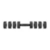 MERACH MR-2444 Adjustable Dumbbells (Set of 2) - 2.5-24 kg, 15 Settings, Rotary Dial, Black/Red