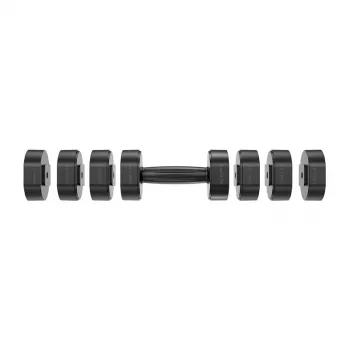 MERACH MR-2444 Adjustable Dumbbells (Set of 2) - 2.5-24 kg, 15 Settings, Rotary Dial, Black/Red