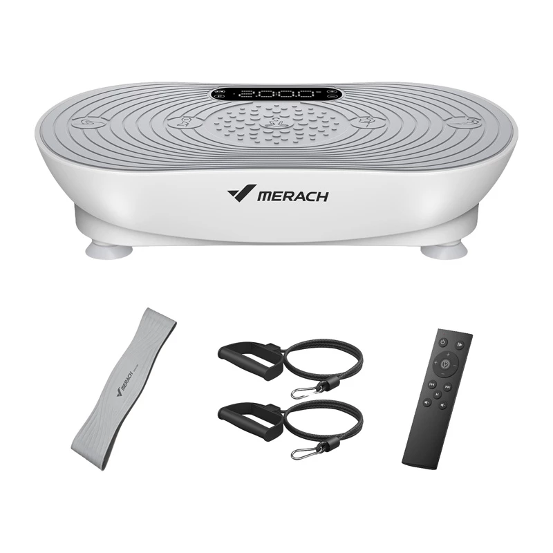 MERACH MR-2533W1-EU Vibration Platform (White)