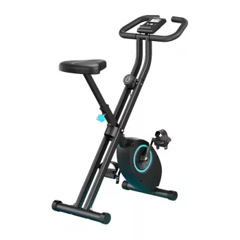 MERACH MR-S14L2 X-Bike Magnetic Folding Exercise Bike with 8 Resistance Levels, Bluetooth, LCD Display, Pulse Sensors, 100 kg Max
