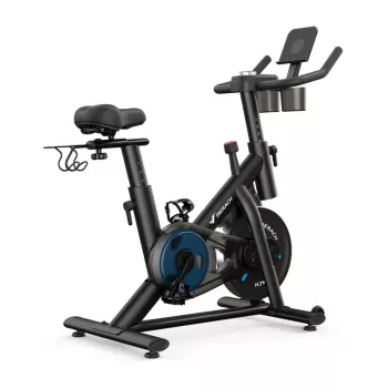 MERACH MR-S26B2-EU Magnetic Spin Bike with Bluetooth, 6 kg Flywheel, Black