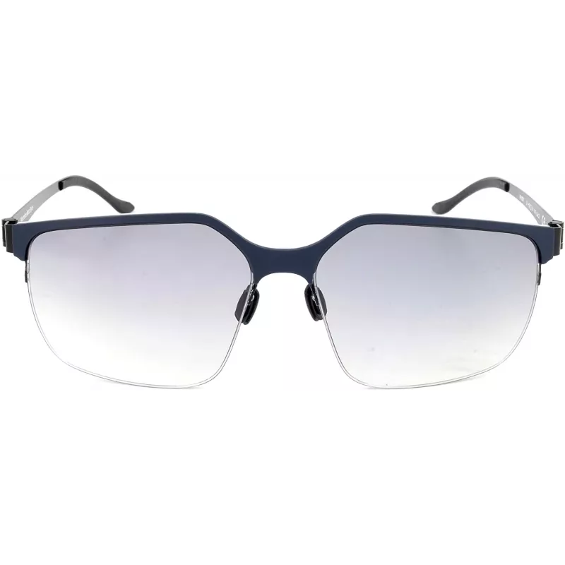 Mercedes-Benz Men's Sunglasses M1037-D Pilot/Aviator Metal Frame Grey Lenses 58mm