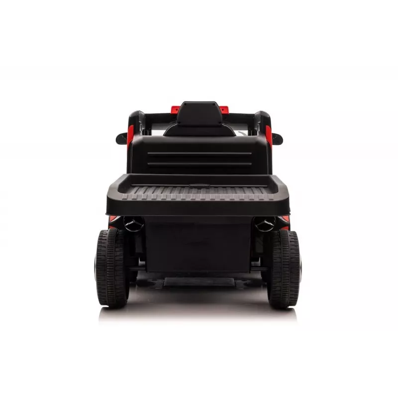Mercedes Truck + Trailer XMX622B Battery-Powered Toy with LED Lights Red LCD