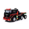 Mercedes Truck + Trailer XMX622B Battery-Powered Toy with LED Lights Red LCD