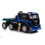 Mercedes Truck + Trailer XMX622B Navy Blue LCD Battery-Powered Toy