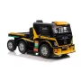 Mercedes Truck + Trailer XMX622B Yellow LCD Battery-Powered Toy Car