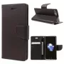 Mercury Apple iPhone X/XS Bravo Diary Brown Folio Wallet Case