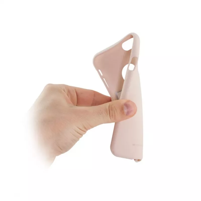 Mercury Soft Feeling Jelly Case for Samsung Galaxy J3 (2017) J330 - Pink Sand