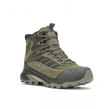 Merrell Moab Speed 2 Thermo Mid Waterproof Insulated Winter Hiking Boots - Black