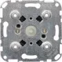 Merten 317400 System M Changeover Switch Insert, 2-Pole, 10 AX, 250 V, Flush-Mount, Screw Terminals, Halogen-Free
