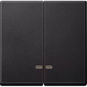 Merten MEG3420-0414 Central Plate for TAE Connection Boxes, Anthracite, System M