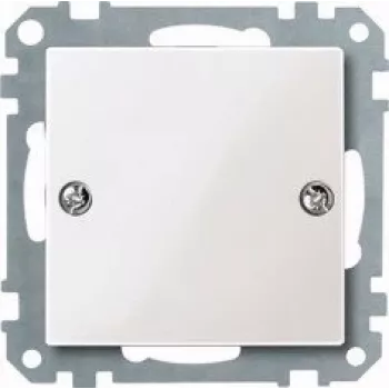 Merten System M 1-Gang Frame Polar White Glossy 461819