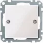 Merten System M 1-Gang Frame Polar White Glossy 461819