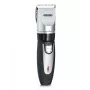 Mesko MS 2826 Corded Hair Clipper with 4 Comb Attachments, Stainless Steel Blades, Rotary Motor, Black/Silver