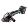 Metabo 613054650 125 mm 900 W Corded Angle Grinder, 10,000 RPM, M14 Spindle, Slide Switch, Restart Protection, S-automatic Safety Clutch