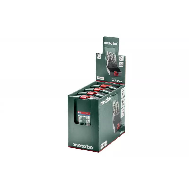 Metabo 627669000 Drill Bit Set 25 Pieces