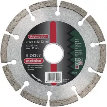 Metabo Diamond Cutting Disc 624310000, 230 mm Diameter, 22.23 mm Bore, Segmented, Universal