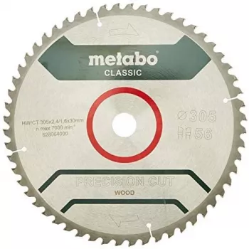 Metabo Precision Cut Wood Circular Saw Blade 216mm x 30mm x 48T WZ