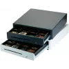 Metapace K-1 Cash Drawer White (mpk1w-c) - 8 Coin & 8 Banknote Compartments, RJ11/RJ12, 24V, Key Lock