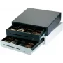 Metapace K-1 Cash Drawer White (mpk1w-c) - 8 Coin & 8 Banknote Compartments, RJ11/RJ12, 24V, Key Lock
