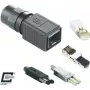 METZ BTR Connector Housing IP67 Variant 4 Industrial Grade (1401045002KE)