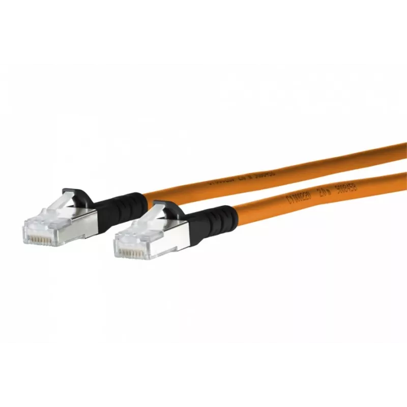 METZ CONNECT 1308453001-E Cat6a SF/UTP Network Patch Cable 3 m Orange