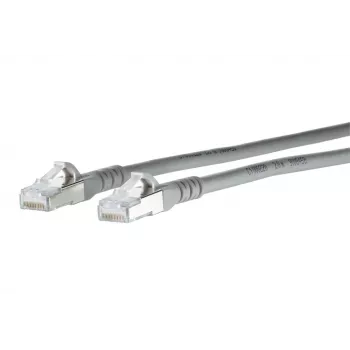 METZ CONNECT 130845D033-E Cat6a S/FTP Network Cable, 40 m, Grey