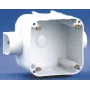 METZ CONNECT BTR E-DAT modul IP44S UP Housing - Flush-Mounted Box, Grey (1309441003-I)