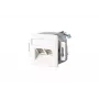 METZ CONNECT BTR IT CONNECT E-DAT 8/8(8) Ek Flush-Mounted Data Outlet, 2 x RJ-45, CAT 6, Shielded, Pure White RAL 9010 1307444002-I