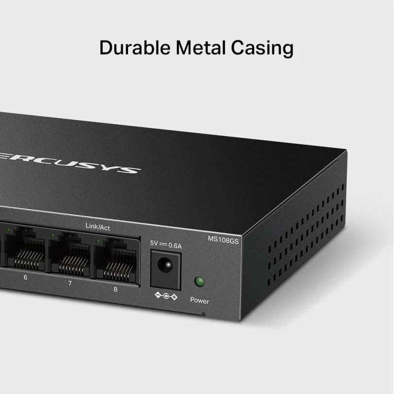 MEU Mercusys MS108G 8-Port Gigabit Desktop Switch