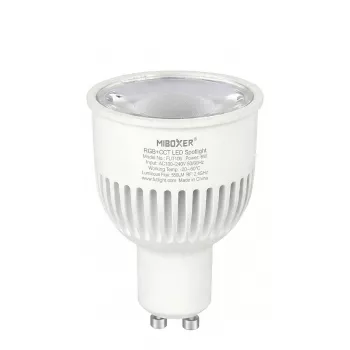 MIBOXER FUT106 GU10 LED Spot 6W RGB-CCT Dimmable 450lm 2700-6500K Mi-Light